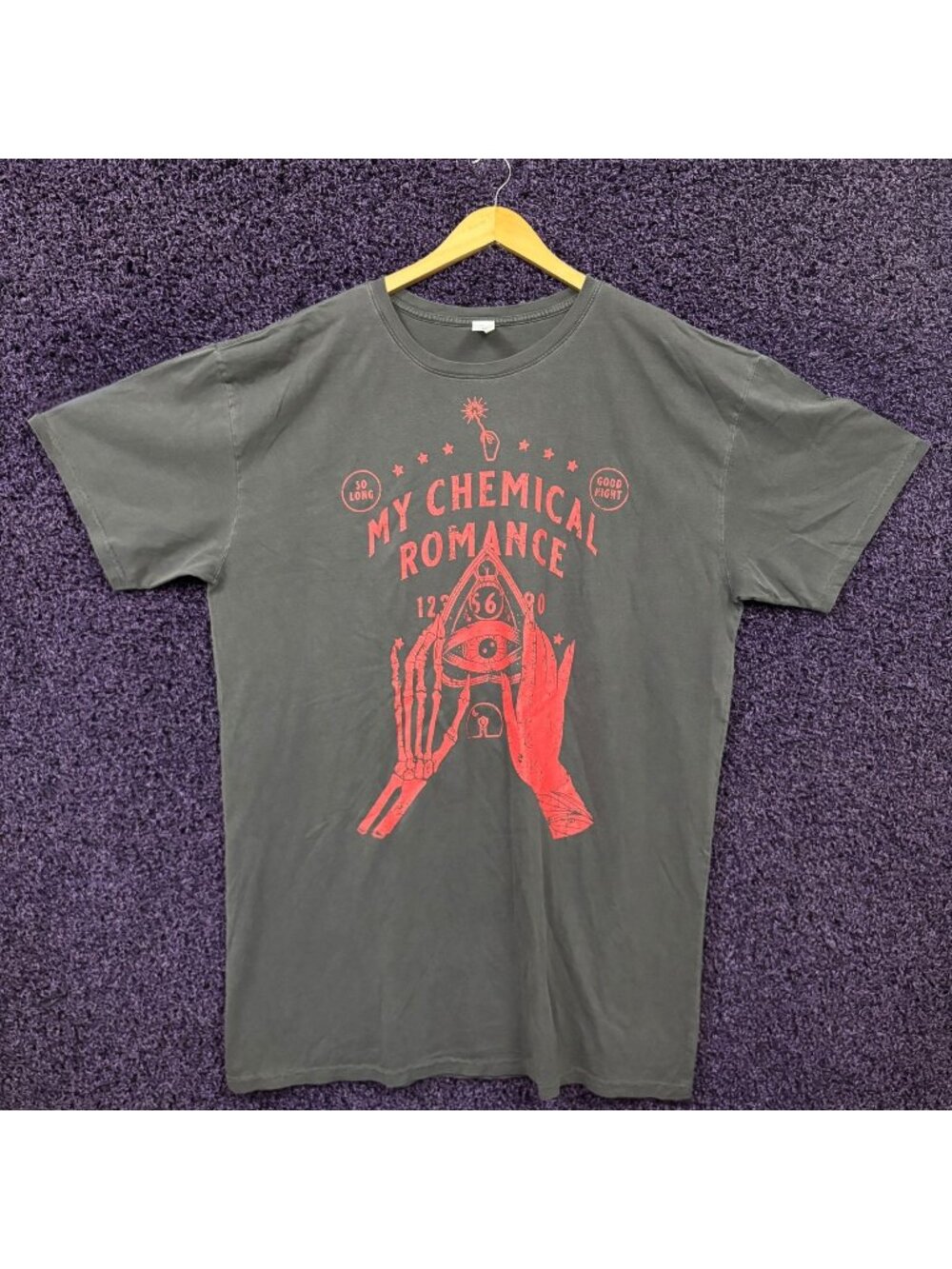 My Chemical Romance Ouija Board T-Shirt Dress Size 3XL